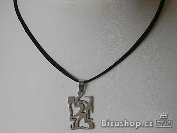 Romantický Přívěsek z chirurgické oceli  srdíčka 15162