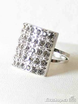 Zyta  Prsten štras kameny  3231218 Jablonecká bižuterie