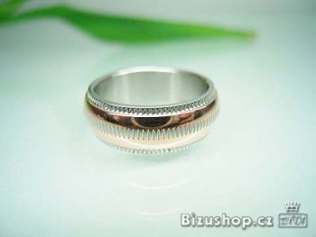 Zyta Prsten z chirurgické oceli Růžové zlato 1613718