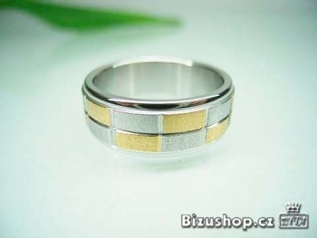 Zyta Chirurgická ocel snubní prsten 1581222 Ambra 8 mm