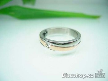 Chirurgická ocel Snubní prsten Zirkon Chantal 1582518