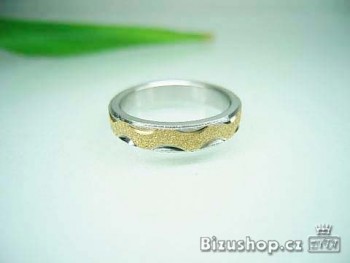 Zyta Chirurgická ocel prsten snubní Krystal 1583017