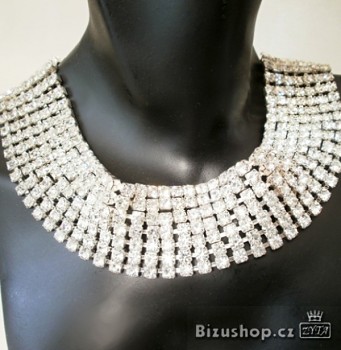 Výrazná Souprava dámská štrasová  322301 Jablonecká bižuterie
