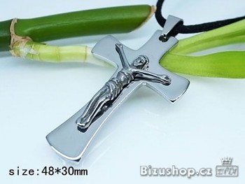 Přívěsek Ocelový  Kříž 17444