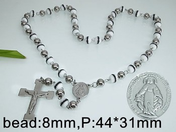 Růženec chirurgická ocel a keramiky 18135 Zyta