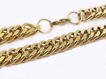 Zyta Řetěz zlatý z chirurgické oceli 60 cm 20546