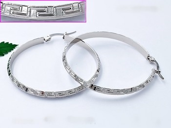 Náušnice,  kruhy z chirurgické oceli  20847